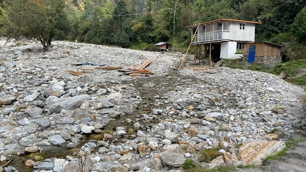 Dongang after flood