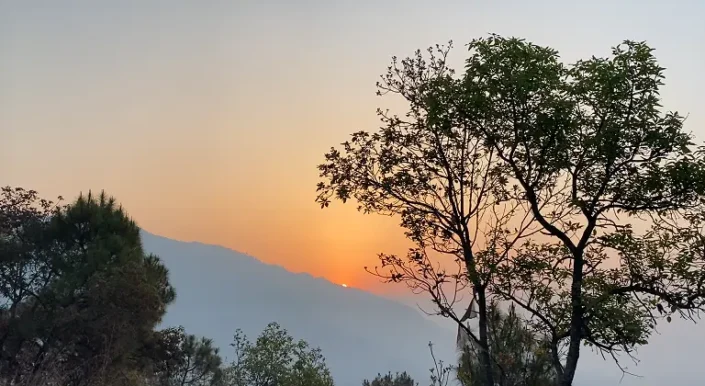 Sunrise at tarebhir