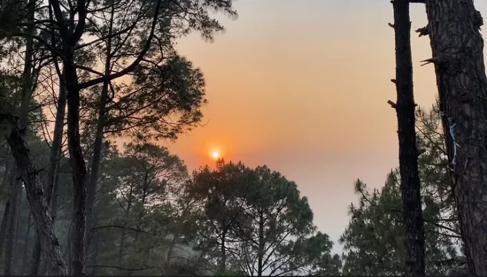 sunset at tarebhir